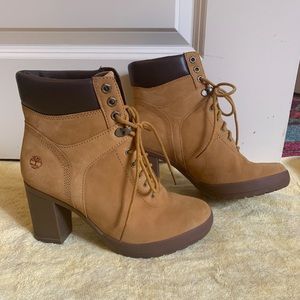 Women’s Timberland heels. Size 7.5 brand new